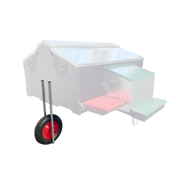 Kit desplazamiento para gallinero 1 x 1,2 m.