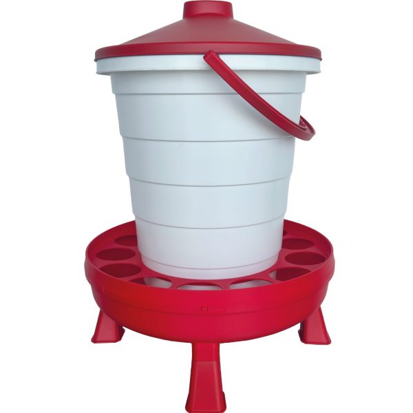 Bucket feeder 25 l. with legs
