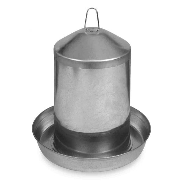 Bebedero chapa aves 4 lts doble pared – bebedero para animales GAUN