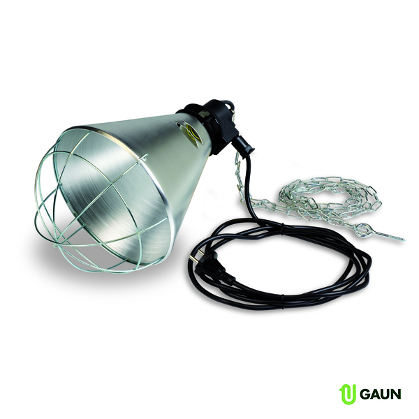 Aluminium lamp holder