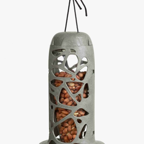 Comedero pajaros tara botella cristal fauna reciclado – comedero para animales GAUN
