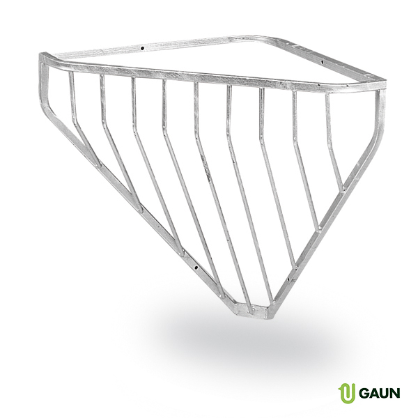 Râtelier d'angle pour chevaux galvanisé à chaud