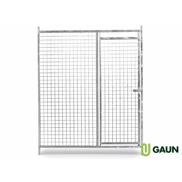 Panneau treillis Eco avec porte 1,5 m. 50 x 50 mm.