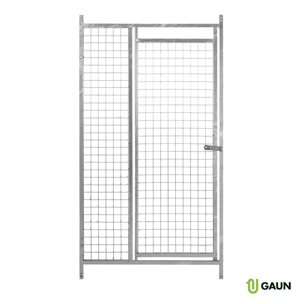Panneau treillis avec porte Eco 1 m. 50 x 50 mm.