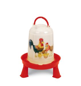 Bebedero aves eco 5 l con patas happy range – bebedero para animales GAUN